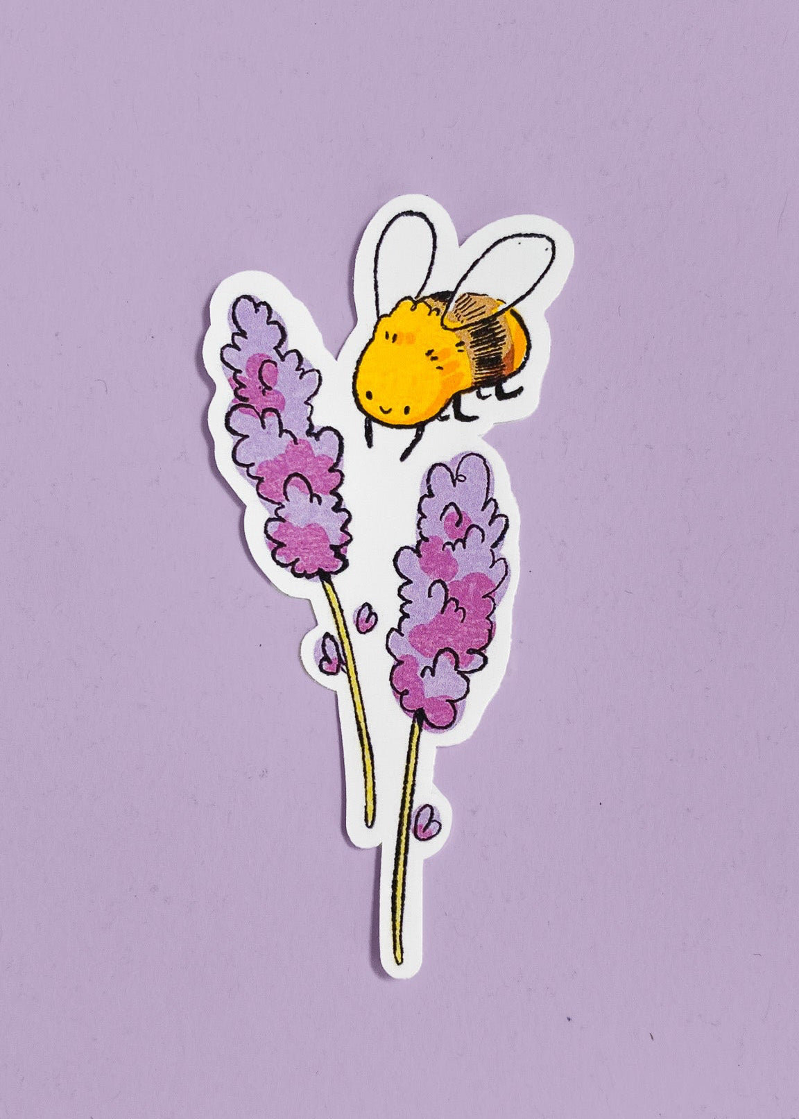 Bee & Lavender | Sticker