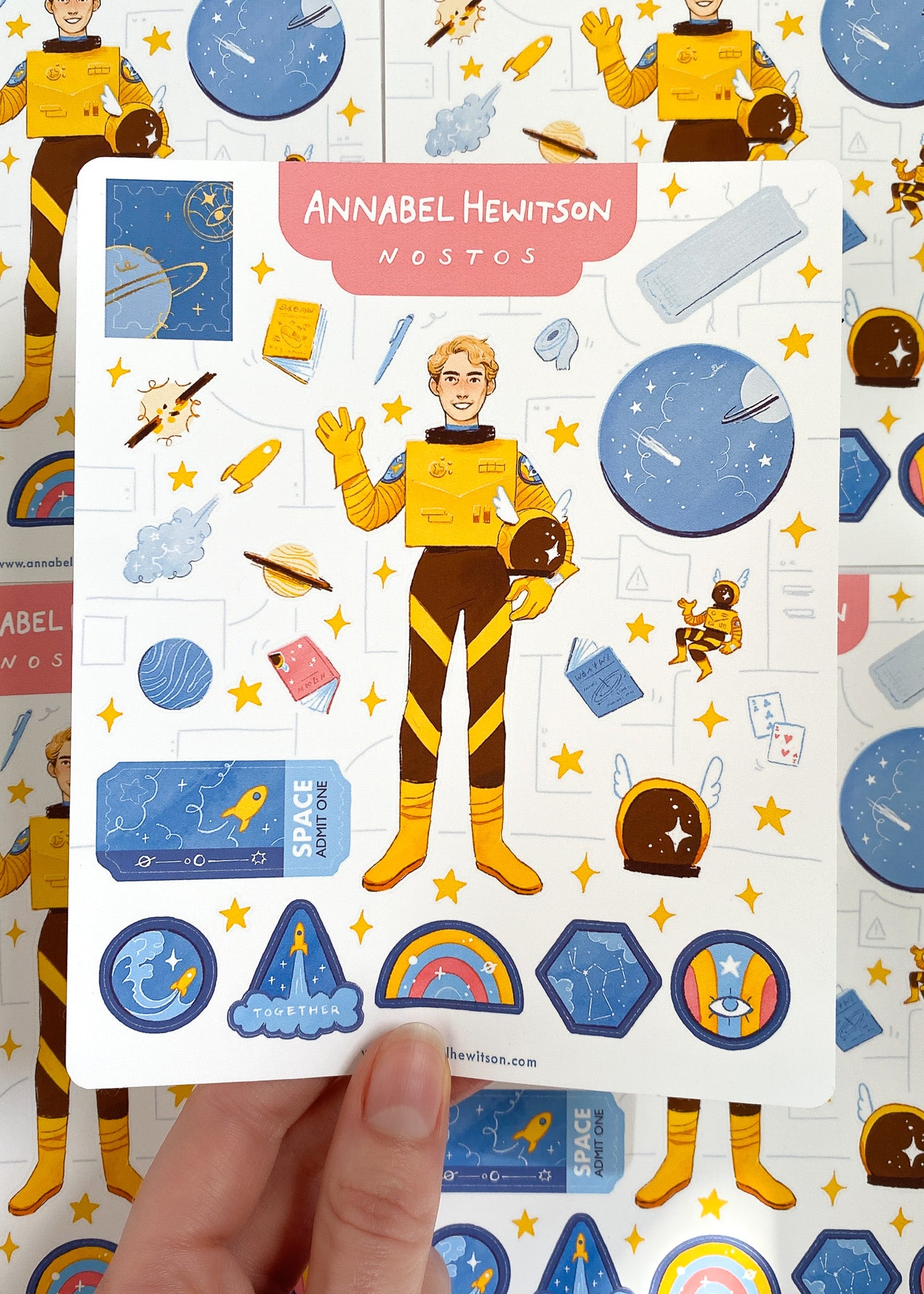 NOSTOS | Sticker Sheet