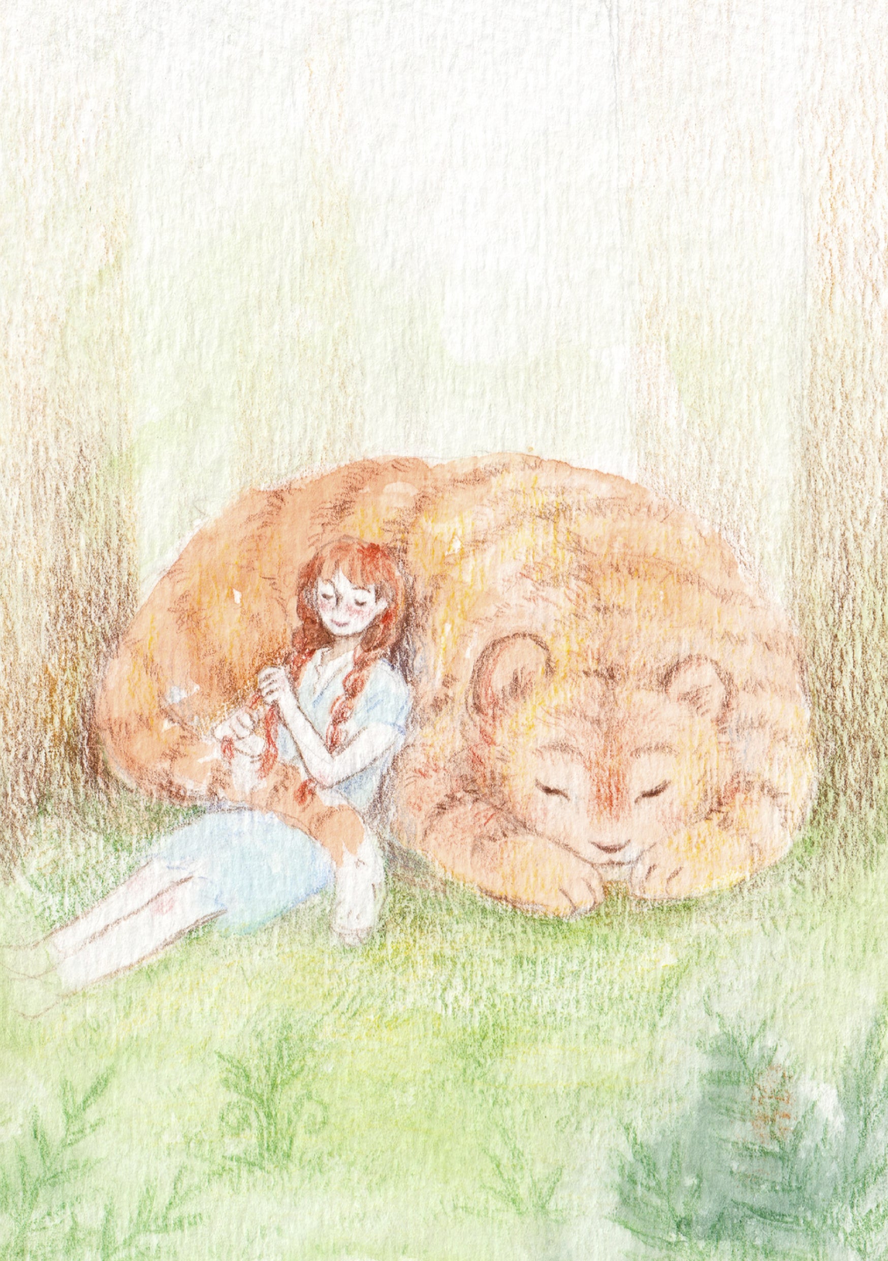 Sleeping Tiger | A5 Print