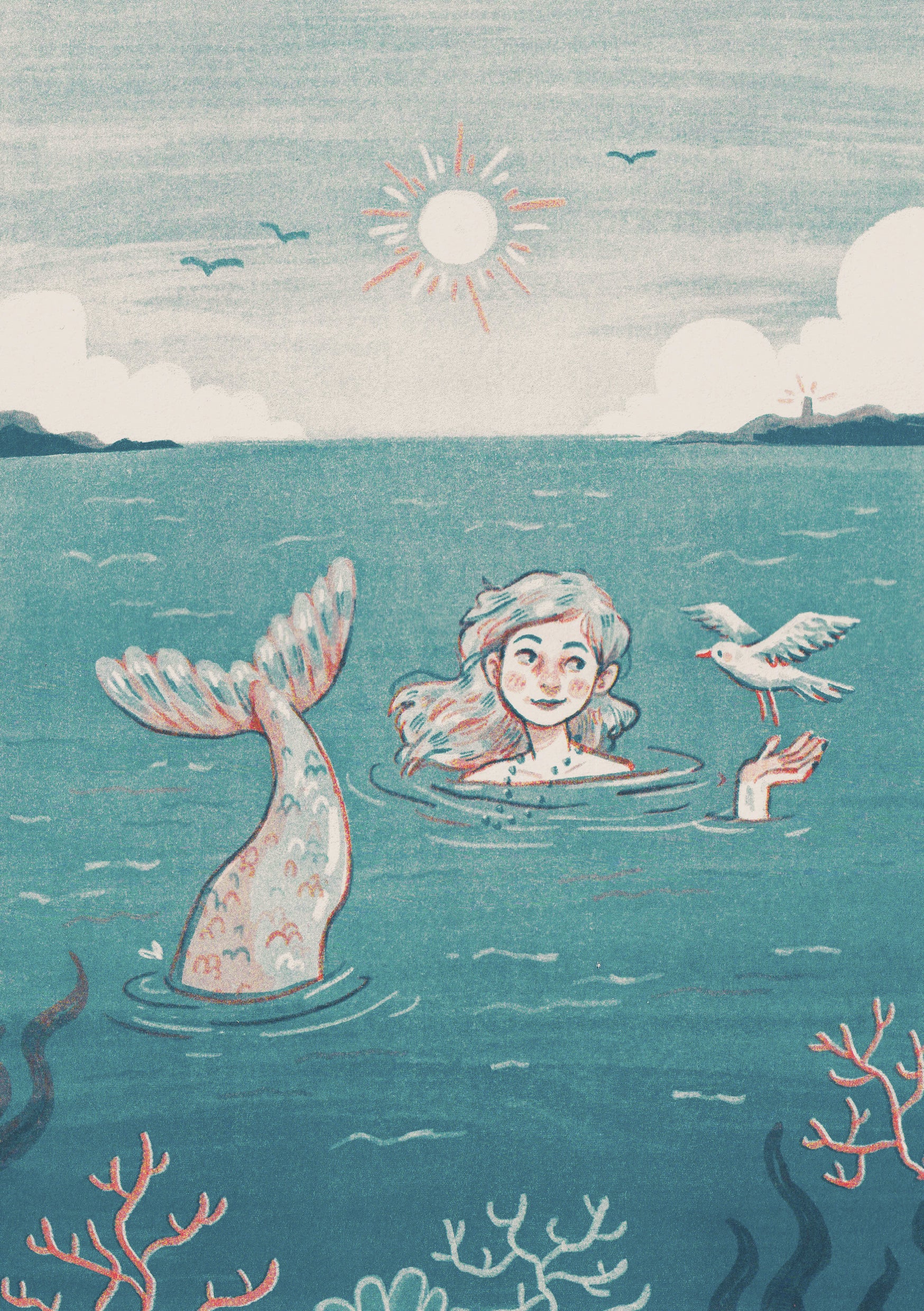 Mermaid | A5 Print