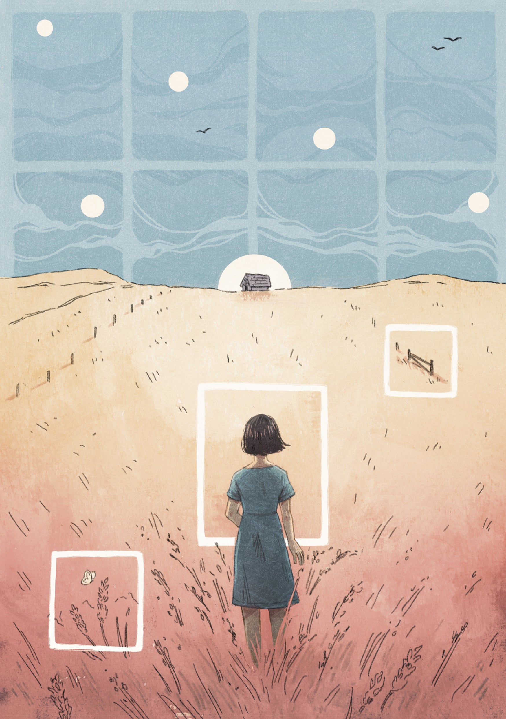 Klara and The Sun | A5 & A4 Print