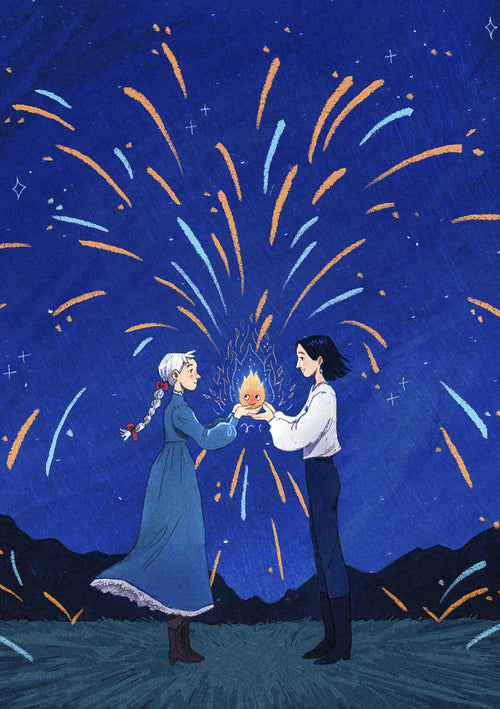 A Blazing Heart | A5 Print