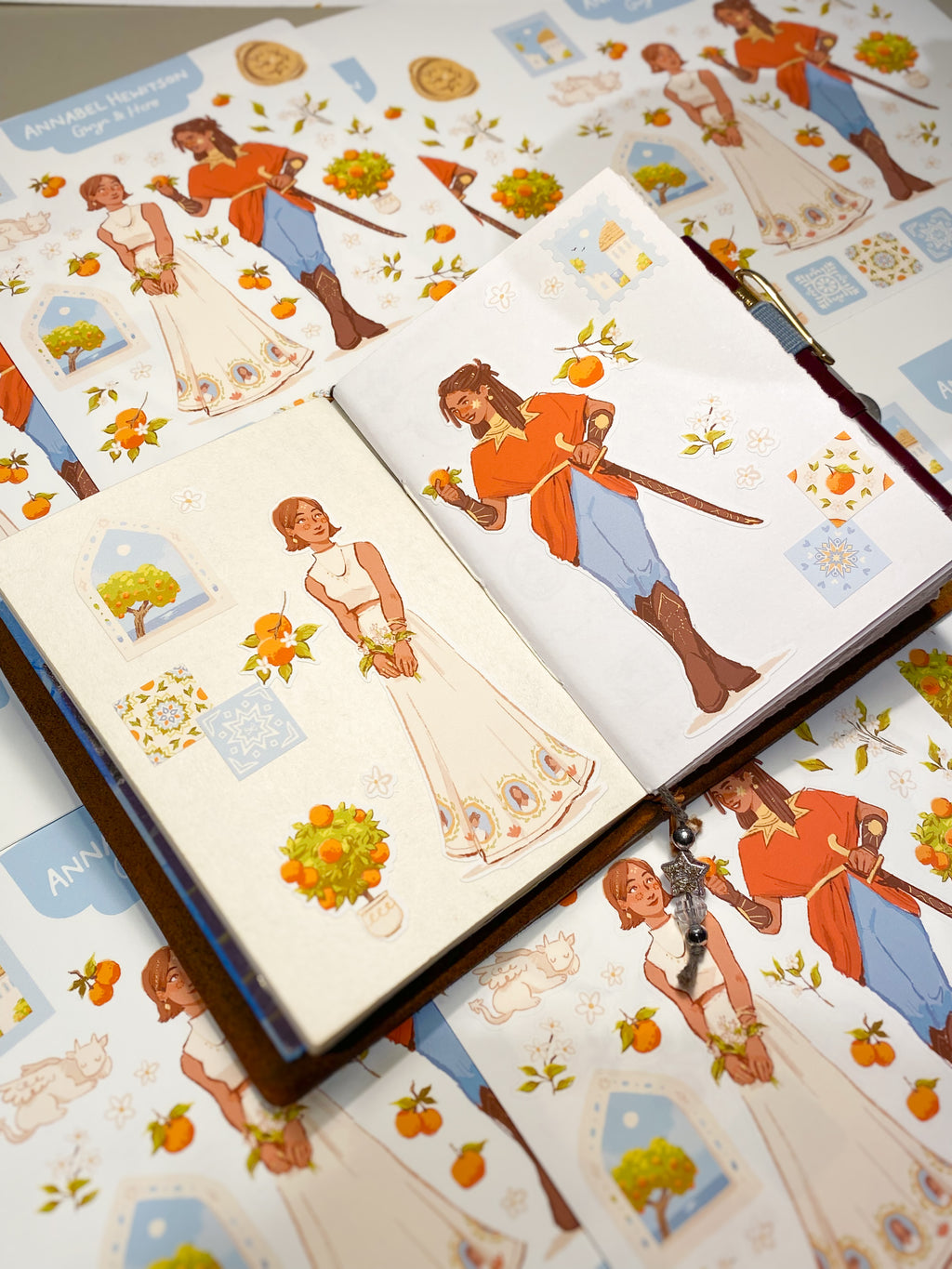 Gwyn & Hero | Sticker Sheet