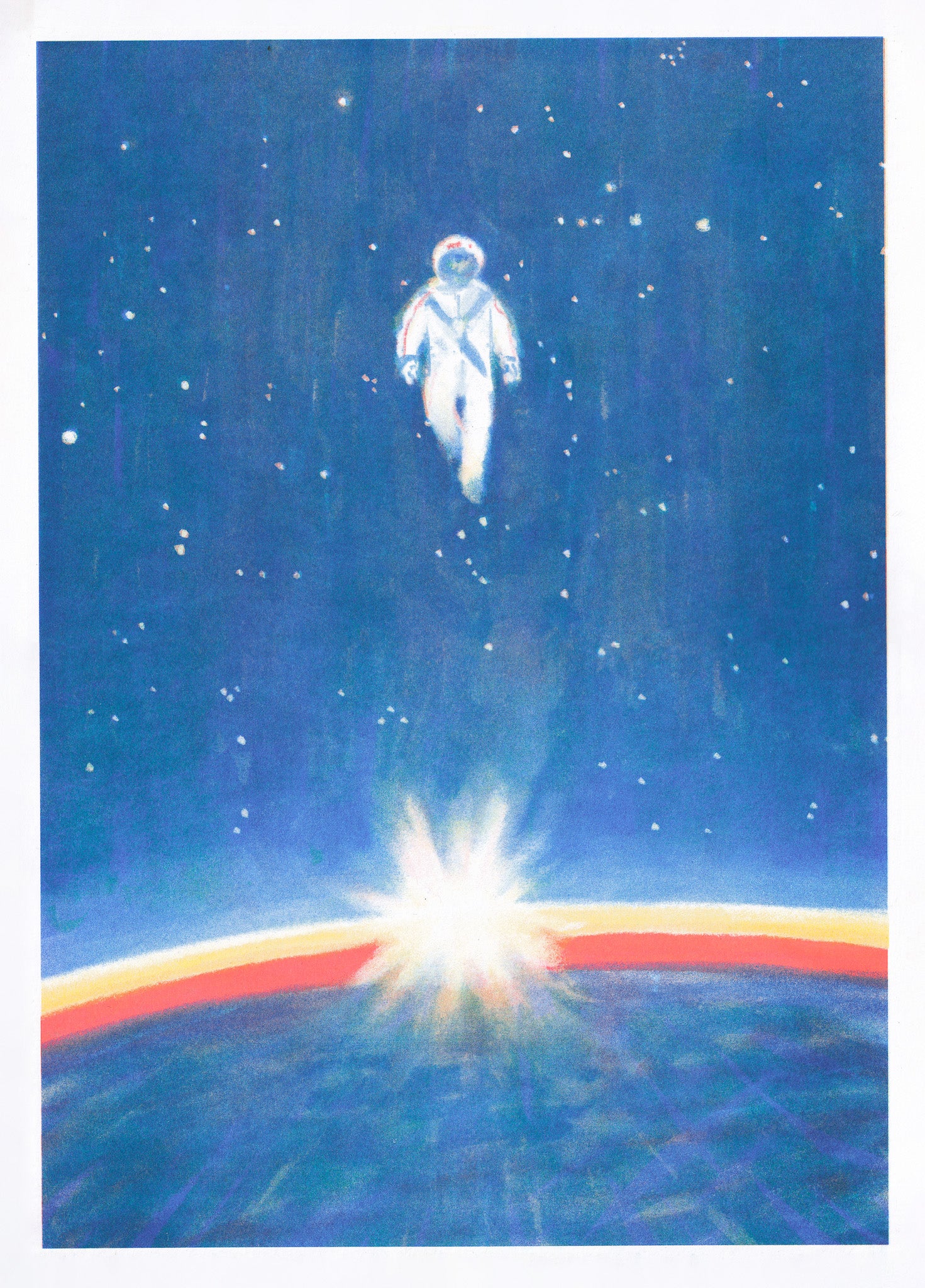 Astronaut | A3 Riso Print