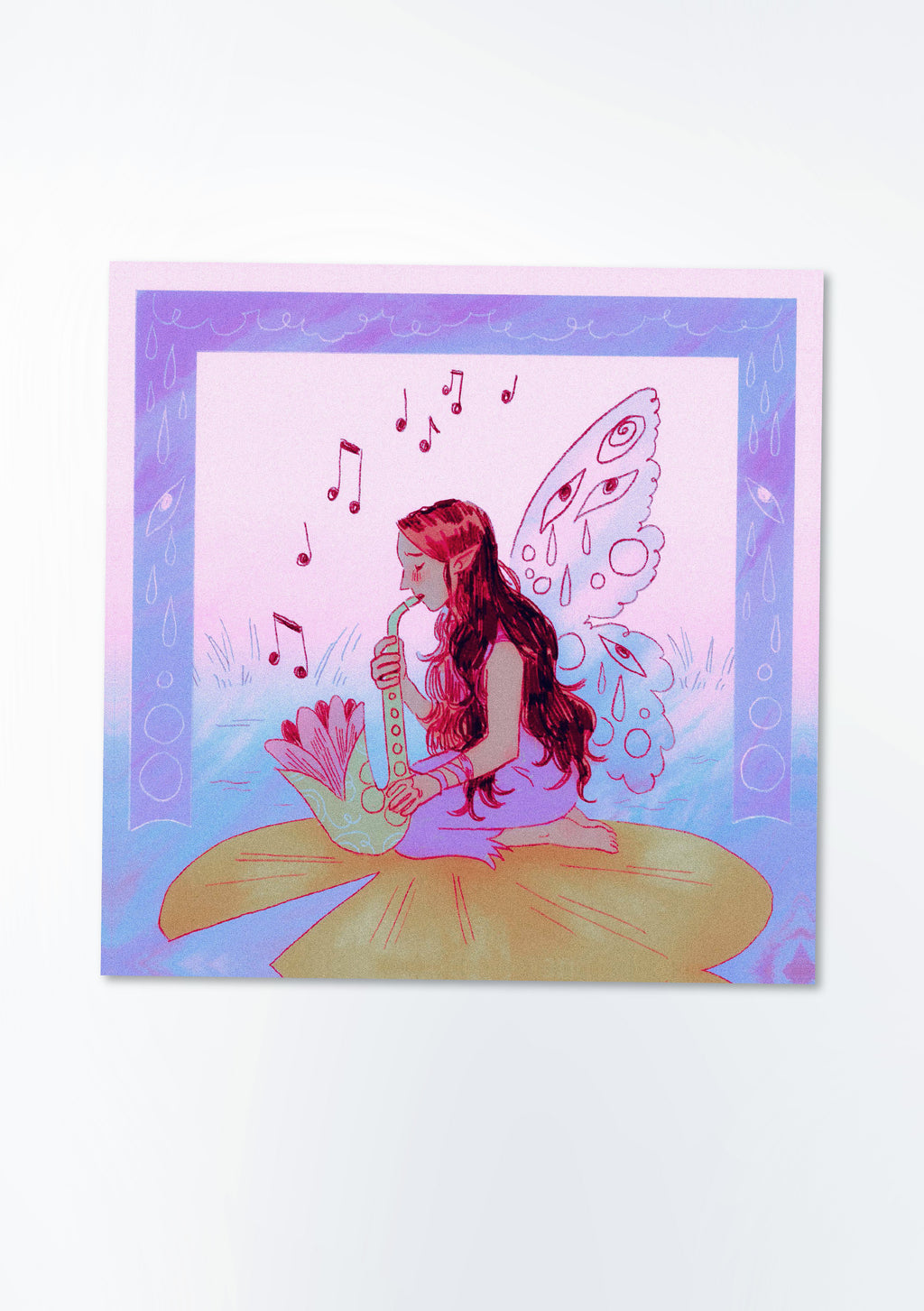 Sad Fairy | A5 Square Print