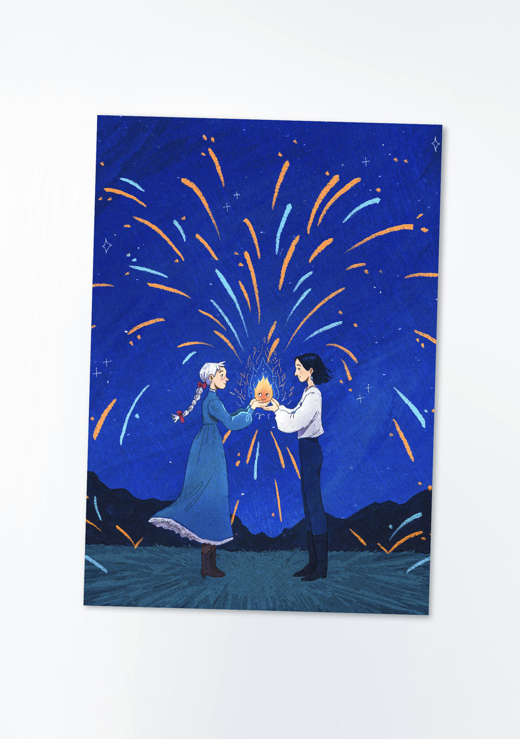 A Blazing Heart | A5 Print