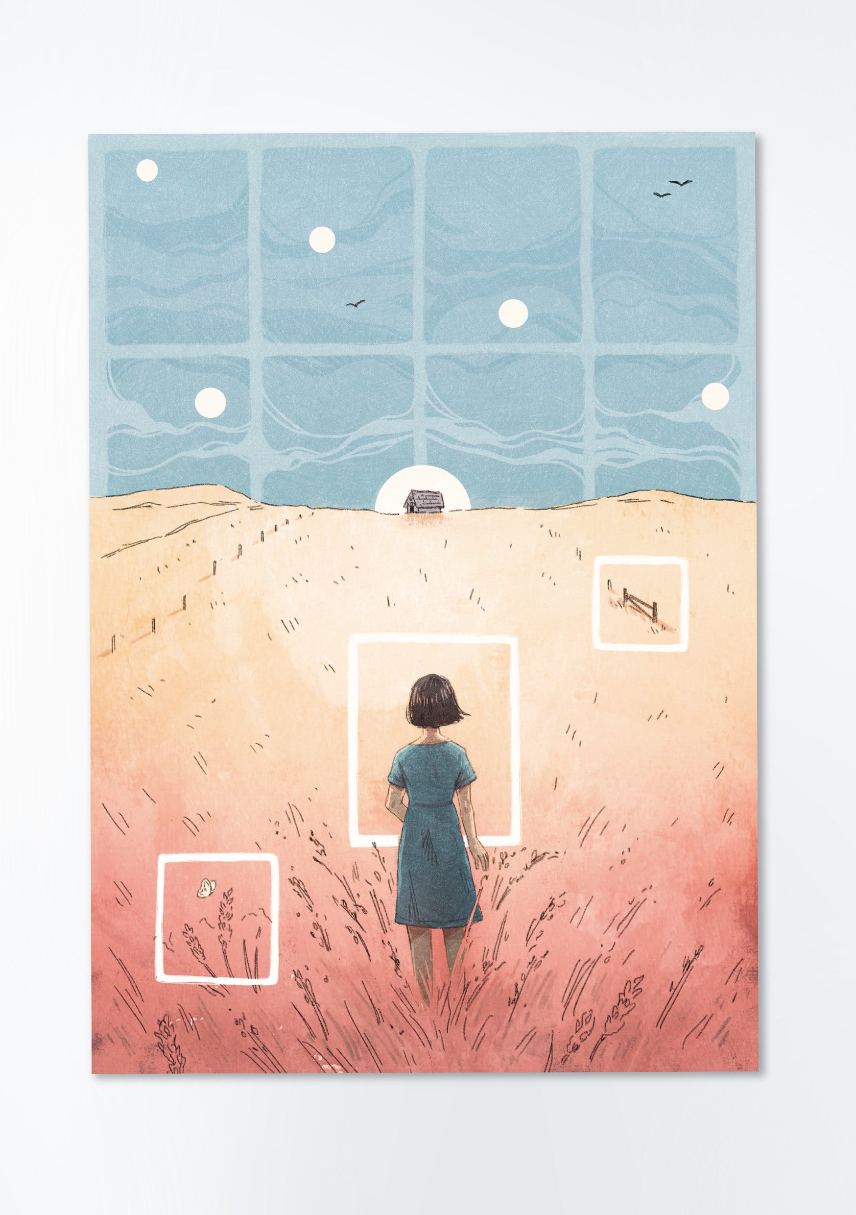 Klara and The Sun | A5 & A4 Print