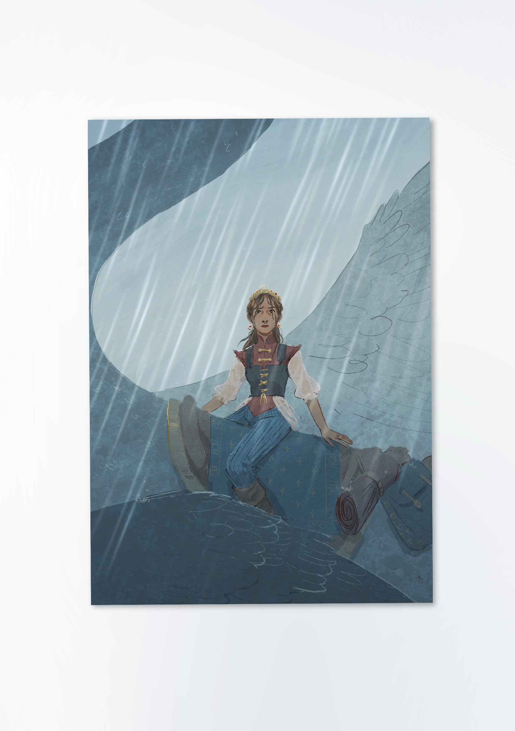 Abandoning the Throne | A5 Print